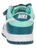 Nike Leren sneakers "Dunk Low" petrol/mintgroen/wit