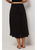Le Monde du Lin Spódnica w kolorze czarnym