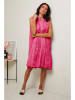 Le Monde du Lin Leinen-Kleid in Pink