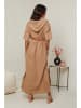 Le Monde du Lin Leinen-Kleid in Camel