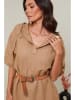Le Monde du Lin Leinen-Kleid in Camel