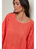 Le Monde du Lin Leinen-Bluse in Orange