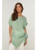 Le Monde du Lin Lniana tunika w kolorze zielonym
