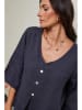 Le Monde du Lin Leinen-Shirt in Dunkelblau