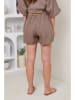 Rodier Lin Leinen-Shorts in Taupe
