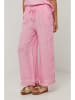 Le Monde du Lin Leinen-Hose in Rosa