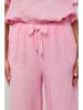 Le Monde du Lin Lniane spodnie w kolorze jasnoróżowym