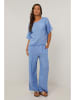 Le Monde du Lin Leinen-Bluse in Hellblau