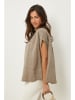 Le Monde du Lin Leinen-Shirt in Taupe