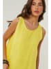 Le Monde du Lin Lniana sukienka w kolorze żółtym