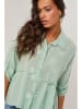 Le Monde du Lin Bluse in Mint
