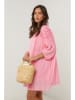 Le Monde du Lin Sukienka w kolorze jasnoróżowym