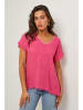 Le Monde du Lin Leinen-Bluse in Pink