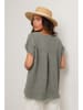 Le Monde du Lin Leinen-Bluse in Khaki