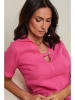 Le Monde du Lin Leinen-Bluse in Pink