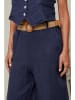 Le Monde du Lin Linnen broek donkerblauw
