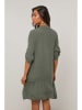 Le Monde du Lin Lniana sukienka w kolorze khaki