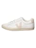 Veja Leder-Sneakers "Esplar" in Weiß/ Rosa