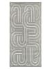 Conceptum Hypnose Kurzflor-Teppich ''Amorf - Ar008'' in Grau