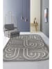 Conceptum Hypnose Kurzflor-Teppich ''Amorf - Ar008'' in Grau