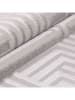 Conceptum Hypnose Kurzflor-Teppich ''Sahara 1114'' in Hellgrau/ Beige