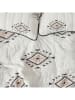 BELLA MAISON 3-częściowy komplet pościeli "Nora" w kolorze biało-szarym