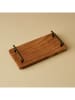 BELLA MAISON Tablett "Eliffe" in Braun - (B)30 x (H)15 cm 