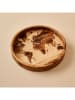 BELLA MAISON Taca „Tina” w kolorze brązowo-beżowym - wys. 5 x Ø 45 cm
