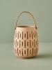 BELLA MAISON Laterne "Shine" in Beige - (H)20 x Ø 15 cm