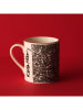 BELLA MAISON Kaffeetasse "Keith Haring" in Weiß/ Schwarz - 390 ml