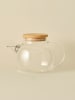BELLA MAISON Teekanne "Harmony" in Transparent/ Hellbraun - 1 l