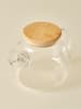 BELLA MAISON Teekanne "Harmony" in Transparent/ Hellbraun - 1 l