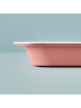 BELLA MAISON Ofenform "Dublin" in Rosa - (B)28 x (H)17,5 x (T)3 cm 