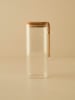 BELLA MAISON Vorratsglas "Alice" in Transparent/ Hellbraun - 1 l