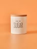 BELLA MAISON Vorratsdose "Sugar" in Weiß - (H)9 x Ø 7,5 cm