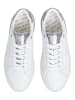 Pepe Jeans FOOTWEAR Leder-Sneakers "Camden" in Weiß/ Silber