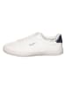 Pepe Jeans FOOTWEAR Sneakers "Court" in Weiß/ Dunkelblau