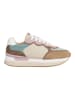 Pepe Jeans FOOTWEAR Sneakers "Rusper" in Beige/ Grün/ Rosa
