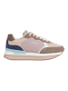 Pepe Jeans FOOTWEAR Sneakers "Rusper" in Braun/ Dunkelblau/ Rosa