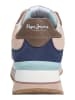 Pepe Jeans FOOTWEAR Sneakers "Rusper" in Braun/ Dunkelblau/ Rosa