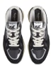 Pepe Jeans FOOTWEAR Leren sneakers "Marlon" zwart/zilverkleurig