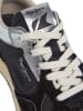 Pepe Jeans FOOTWEAR Leder-Sneakers "Marlon" in Schwarz/ Silber