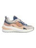 Pepe Jeans FOOTWEAR Leren sneakers "Winslow" lichtroze/blauw