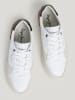 Pepe Jeans FOOTWEAR Leren sneakers "Camden" wit/bruin