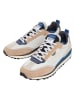 Pepe Jeans FOOTWEAR Sneakersy "Foster Connect" w kolorze niebiesko-beżowo-kremowym