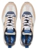 Pepe Jeans FOOTWEAR Sneakers "Foster Connect" in Beige/ Blau/ Creme