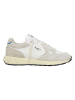 Pepe Jeans FOOTWEAR Leren sneakers "Marlon Divided" wit/beige