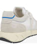 Pepe Jeans FOOTWEAR Leren sneakers "Marlon Divided" wit/beige