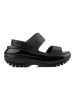 Crocs Sleehaksandalen "Mega Crush" zwart