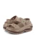 Crocs Sandalen "Mega Crush" in Beige